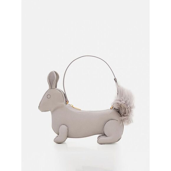 THOM BROWNE Handbags - Thom Browne Shoulder Bag Woman Grey